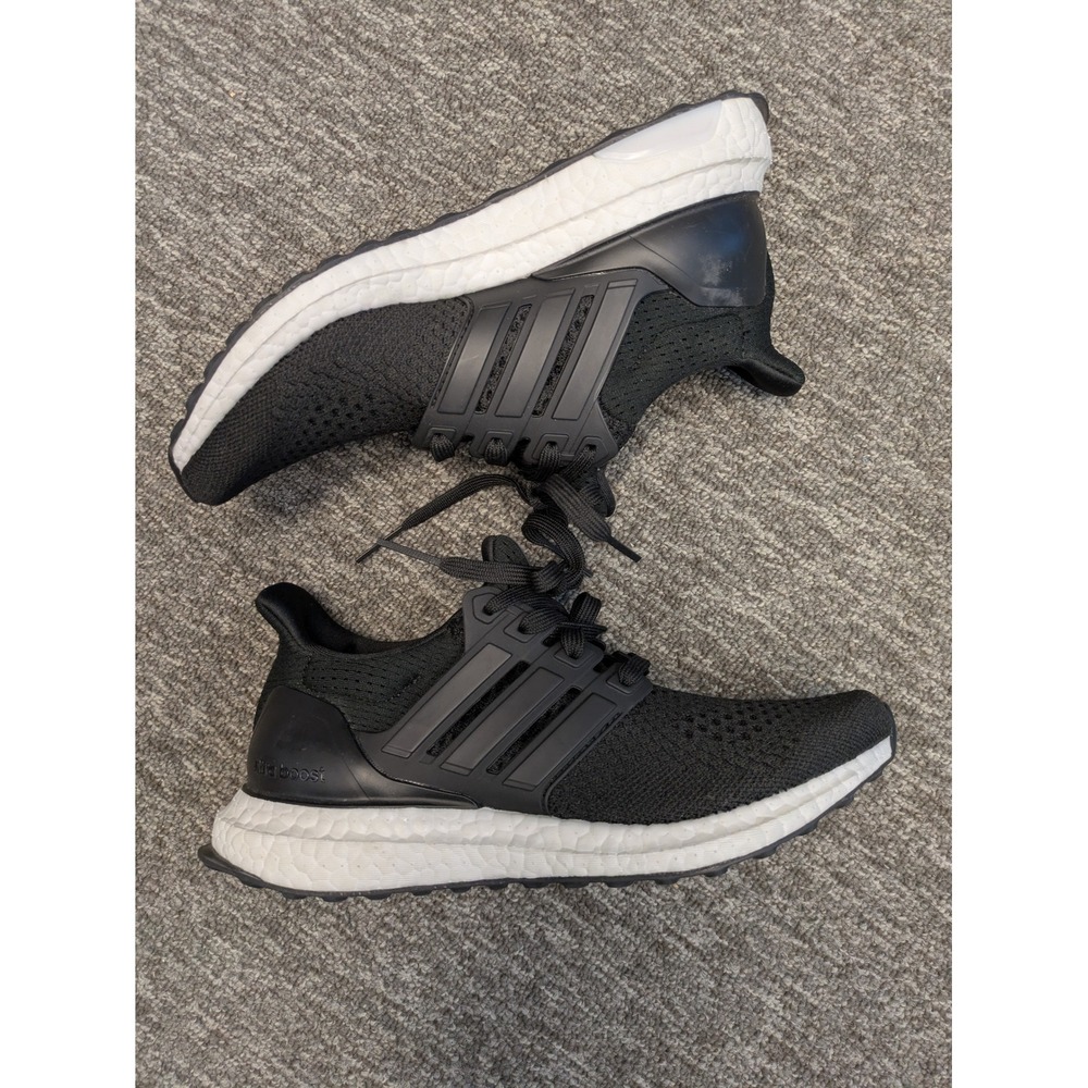 Adidas Women's Size 5.5 Ultraboost 1.0 Core Black White Primeknit‎ Running Shoes